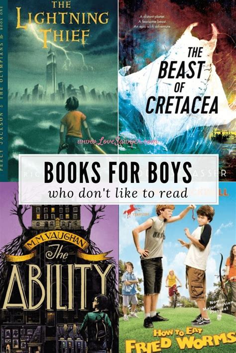 Books for Boys Who Don't Like to Read: Unlocking the Mystery of Reluctant Readers